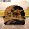 Uni Custom Name Highland Cattle Cap