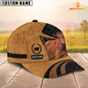 Uni Custom Name Red Angus Cattle Cap