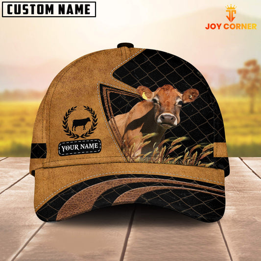 Uni Custom Name Jersey Cattle Cap