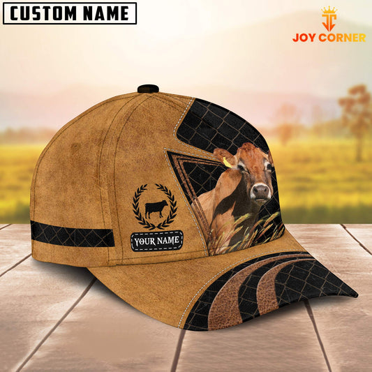 Uni Custom Name Jersey Cattle Cap