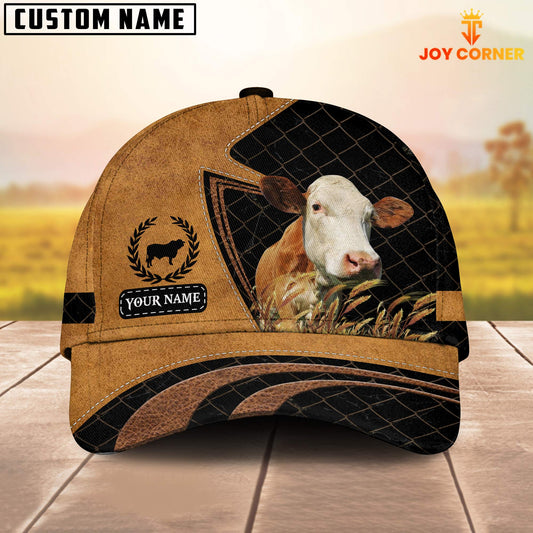 Uni Custom Name Simmental Cattle Cap