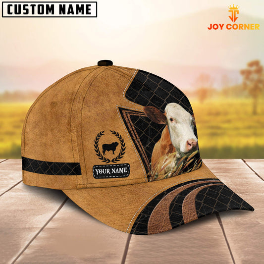 Uni Custom Name Simmental Cattle Cap