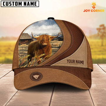 Uni Custom Name Highland Brown Classic Cap