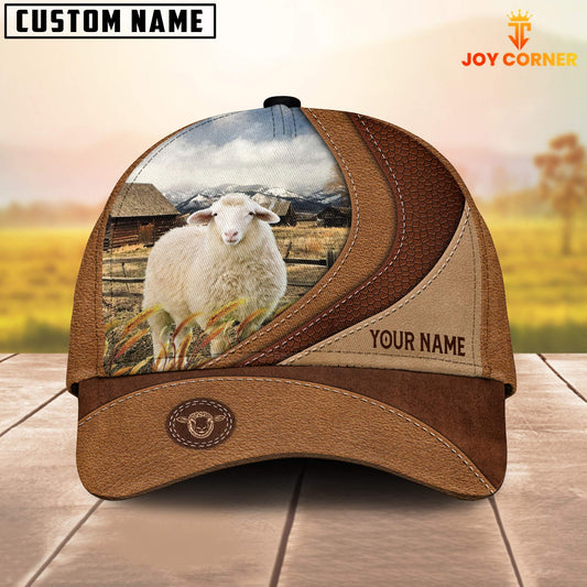 Uni Custom Name Sheep Brown Classic Cap