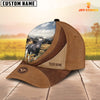 Uni Custom Name Holstein Brown Classic Cap