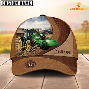 Uni Custom Name Tractor Brown Classic Cap