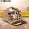 Uni Custom Name Sheep Cattle Light Brown Cap