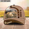 Uni Custom Name Braunvieh Cattle Light Brown Cap