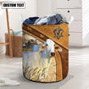 Uni Brahman Cattle Brown Custom Name Basket