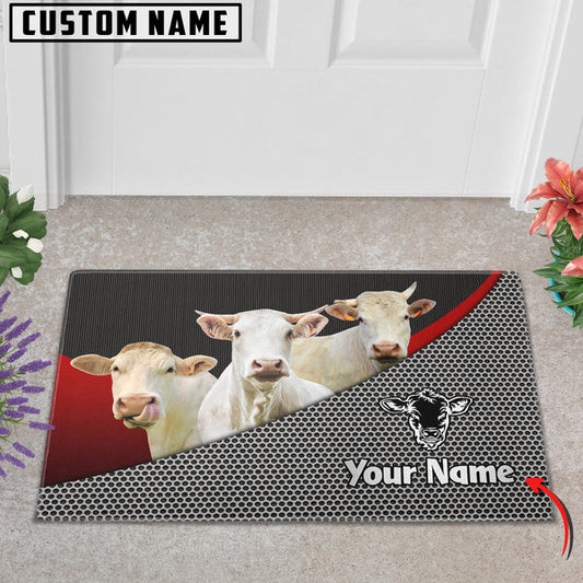 Uni Charolais Metal Pattern Doormat