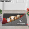 Uni Simmental Metal Pattern Doormat