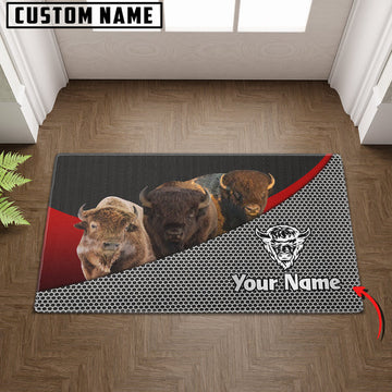 Uni Bison Metal Pattern Doormat