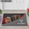 Uni Bison Metal Pattern Doormat