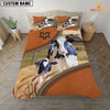 Uni Holstein On The Farm Customized Name 3D Bedding Set