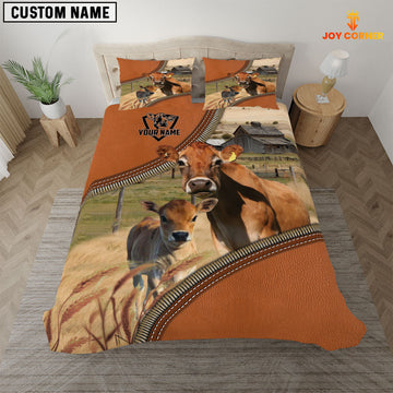 Uni Jersey On The Farm Customized Name 3D Bedding Set