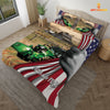 Uni Tractor 3D US Flag Bedding Set