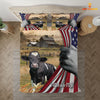 Uni Holstein 3D US Flag Bedding Set