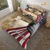 Uni Charolais 3D US Flag Bedding Set