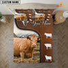 Uni Limousin On Farm Brown 3D Bedding Set