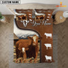 Uni Simmental On Farm Brown 3D Bedding Set