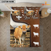 Uni Jersey On Farm Brown 3D Bedding Set