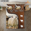 Uni Sheep On Farm Brown 3D Bedding Set