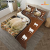 Uni Sheep On Farm Brown 3D Bedding Set