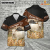 Uni Charolais On Farm Custom Name Printed 3D Black Hoodie