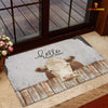 Uni Hereford Hello Sweet Checks Doormat