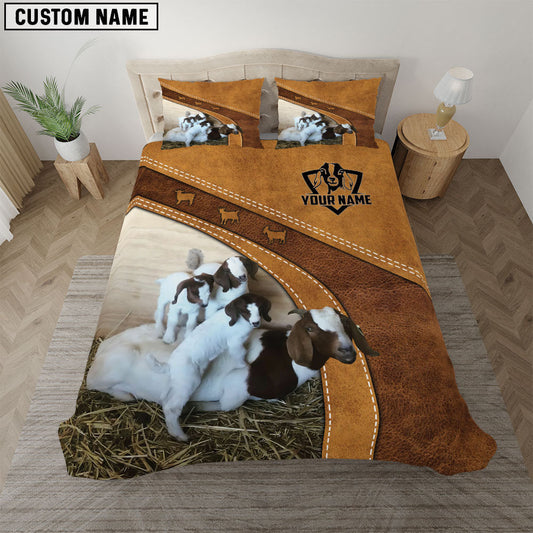 Uni Custom Name Boer Goat For Customer Bedding set