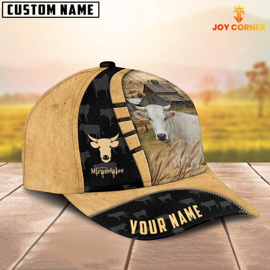 Uni Custom Name Mirandaise Cattle 3D Cap