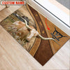 Uni Texas Longhorn Personalized - Welcome  Doormat