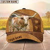 Uni Custom Name Texas Longhorn Cattle Cap