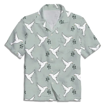 UniJames The Dove Christian Hawaiian Shirt