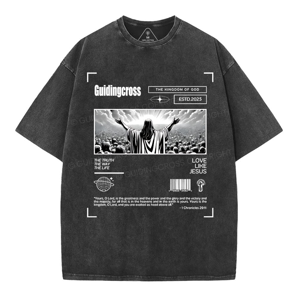 The Truth The Way The life Christian Washed T-Shirt Sale - GuidingCross