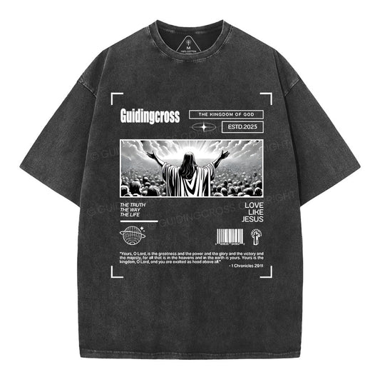 The Truth The Way The life Christian Washed T-Shirt Sale - GuidingCross