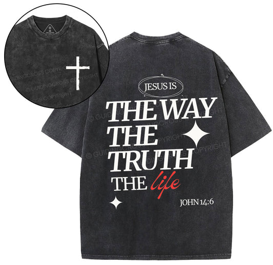 The Way Chirstian Washed T-Shirt Sale - GuidingCross