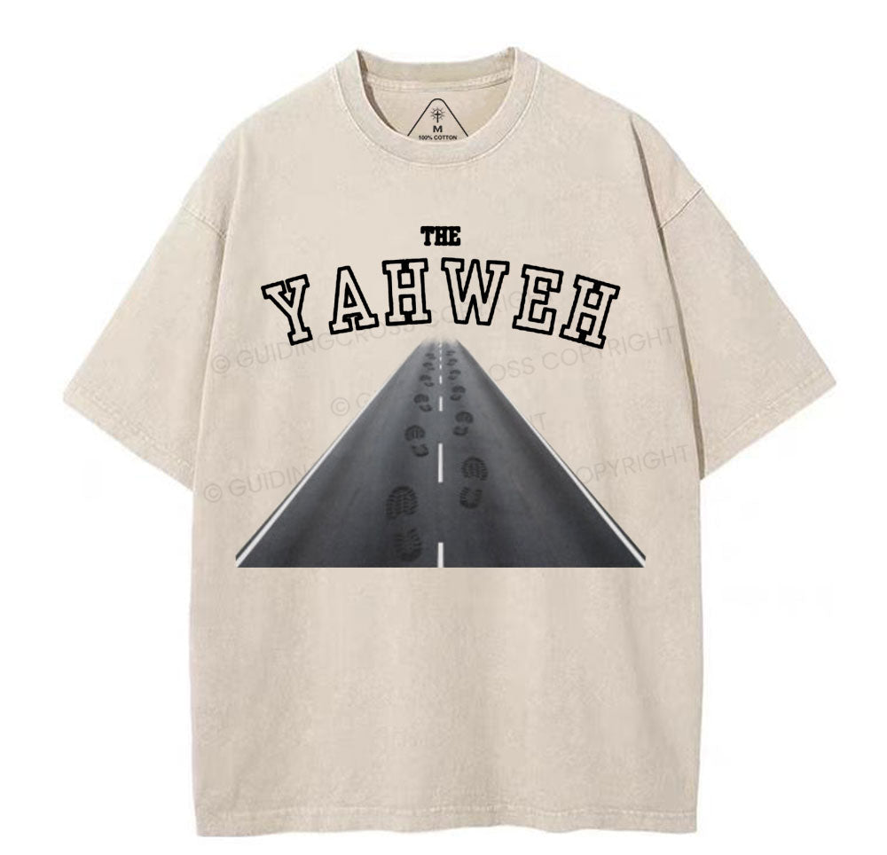 The Yahweh Christian Washed TShirt  