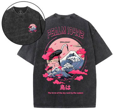 The Birds Of The Sky Christian Washed TShirt  