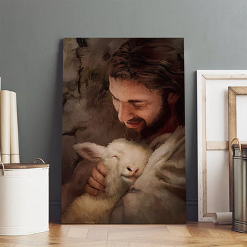 Uni The Lord Is My Shepherd Wall Art Canvas