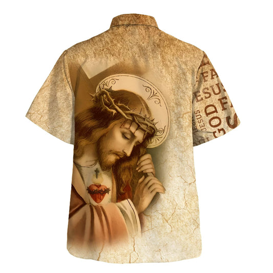 UniJames The Sacred Heart Of Jesus Hawaiian Shirts For Men & Women - Christian Hawaiian Shirt - Hawaiian Summer Shirts