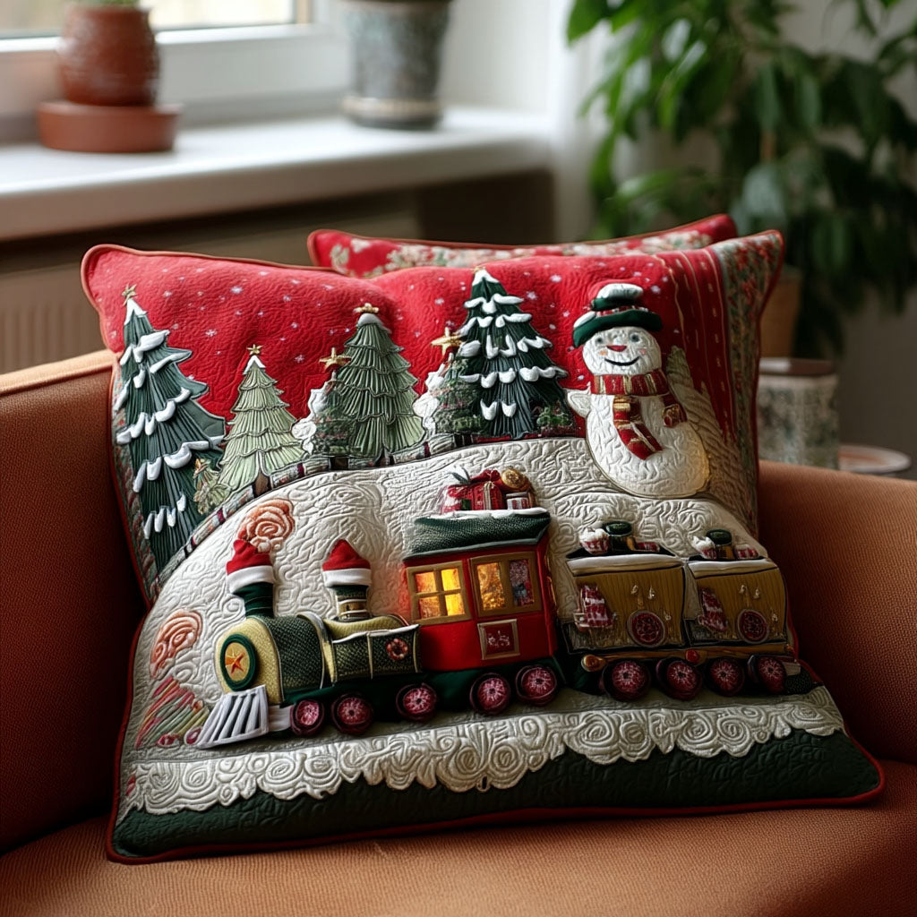 Tinsel Trails Quilted Pillow Case NCU0PT10214