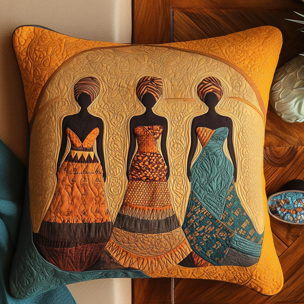 Tribal Radiance Quilted Pillow Case NCU0NT7969