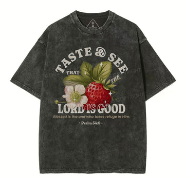 Trust And See Christian Washed TShirt  