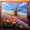 Tulip Dreams Quilted Pillow Case NCU0NT7022
