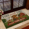 UniJames Farm Sweet Farm Doormat (12 Cattle Breeds)