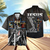 UniJames Warrior Jesus Is My God Hawaiian Shirts - Christian Hawaiian Shirt - Jesus Hawaiian Shirts