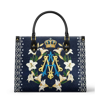 Uni Crown Of Grace Leather Bag