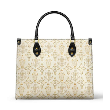 Uni The Ave Maria Pattern Leather Bag