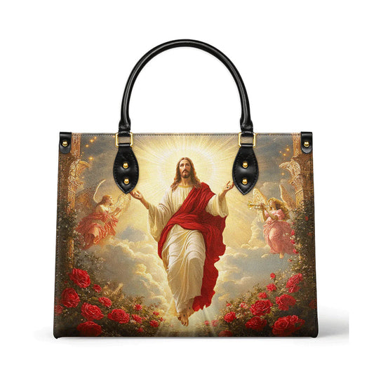 Uni Glorious Ascension Christ Rising in Majesty Leather Bag